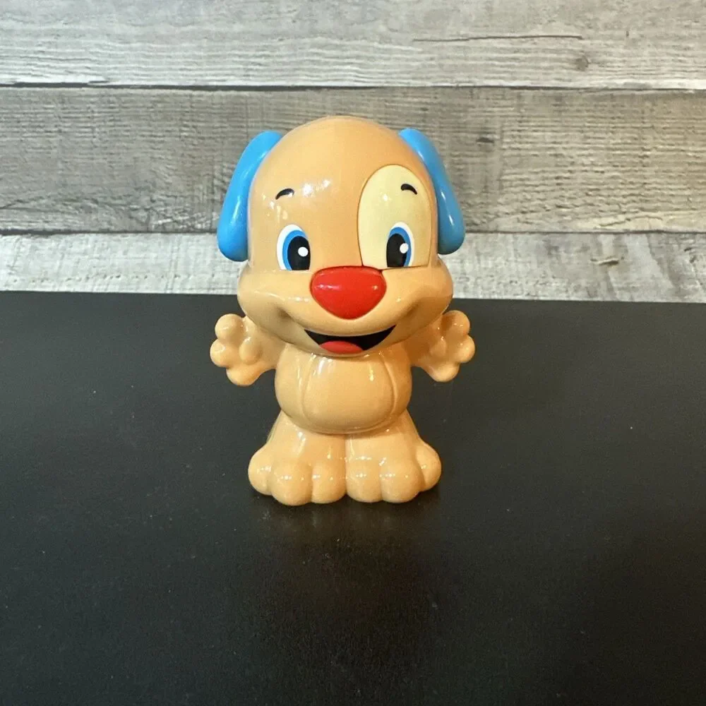 Mattel Fisher Price Laugh & Learn Puppy Dog Rattle Plastic 3.5